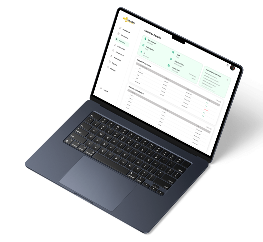 Member management interface